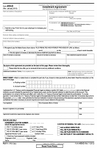 Tax 2011 IRS Installment Agreement